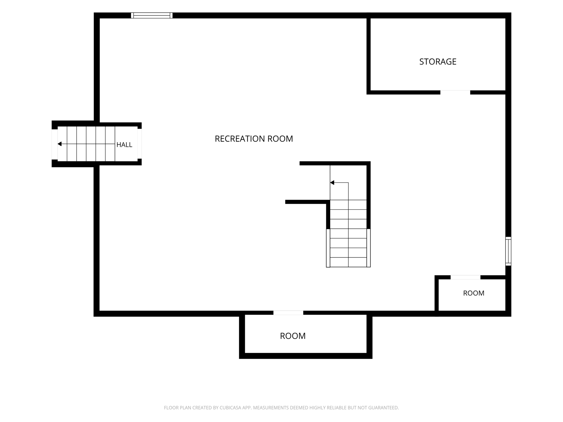 Lower Level floor plan