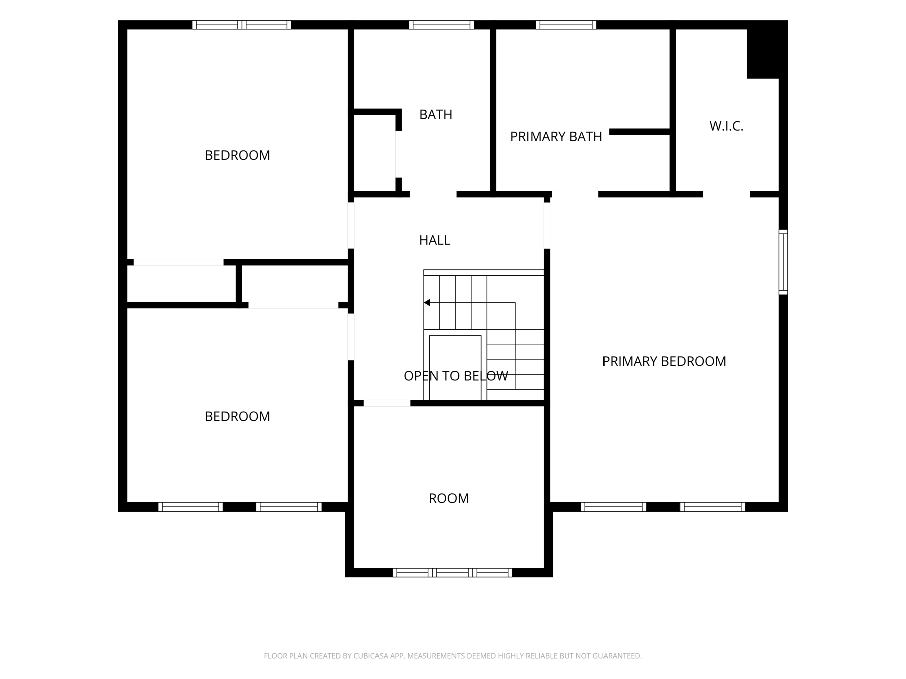 Upper Level floor plan
