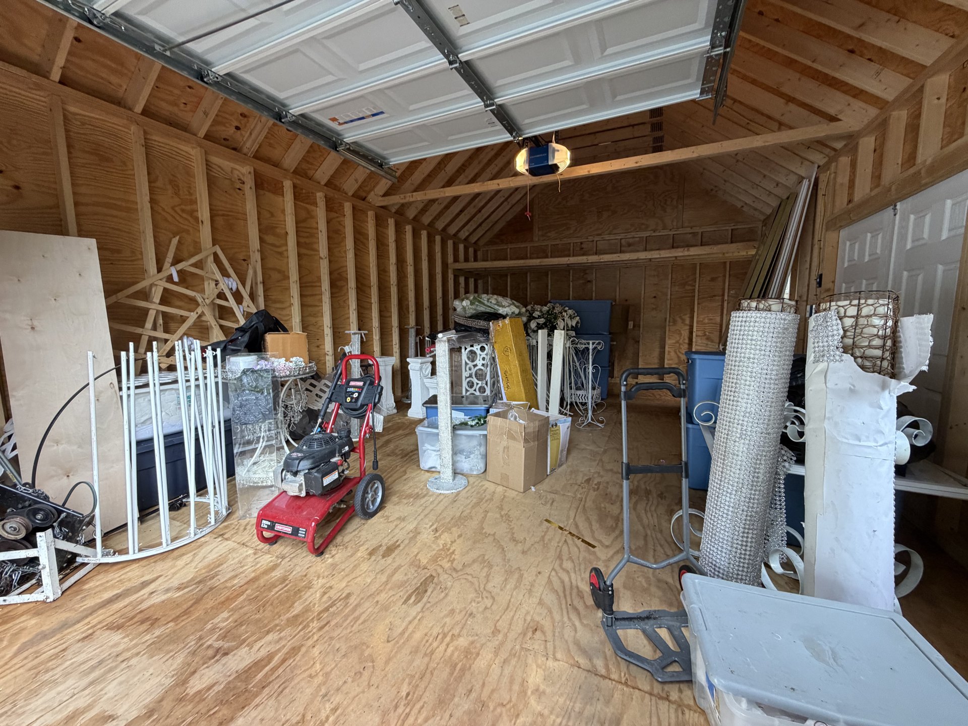 Outbuilding today, looking in